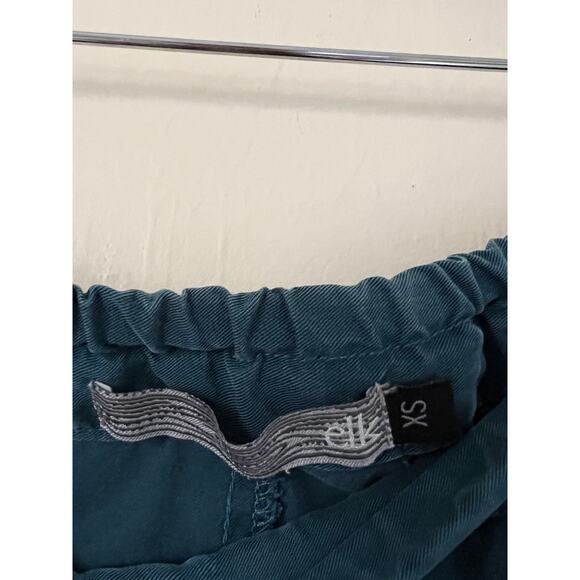 Elk 100% Tencel Drawstring Relaxed Pants Teal Blue Size XS - Picture 4 of 6